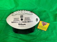 Justin Herbert Hand Signed Mini Wilson Chargers Ball W/COA