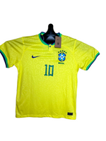 Neymar Da Silva Santos JR Hand Signed Brazil Jersey w/COA