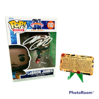 LeBron James Hand Signed Space Jam Funko POP W/COA