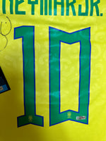 Neymar Da Silva Santos JR Hand Signed Brazil Jersey w/COA