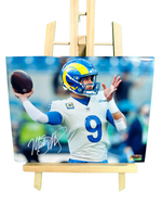 Matthew Stafford Hand Signed Los Angles Rams 8x10 Photo w/COA