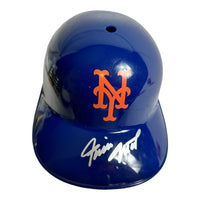 Willie Mays Hand Signed FS MLB Souvenir Batting New York Mets Helmet W/COA