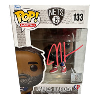 James Harden - Brooklyn Nets Hand Signed Funko Pop # 133 w/COA