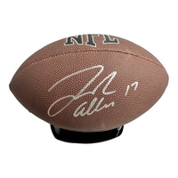 Josh Allen - Buffalo Bills Hand Signed Wilson Official Ball w/COA