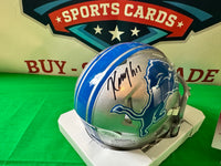 Kenny Golladay Hand Signed Lions Mini Helmet W/COA JSA