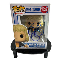 Jeff Daniels Hand Signed " Harry Dunne " Dumb and Dumber Funko Pop w/COA