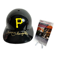 Manny Sanguillen Hand Signed FS MLB Souvenir Pittsburg Pirates Batting Helmet W/COA JSA