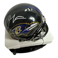 Jamal Lewis -  Baltimore Ravens Hand Signed Mini Helmet W/COA