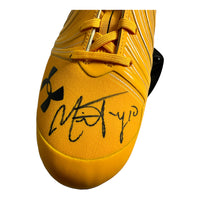 Mitchell Trubisky - QB Pittsburgh Steelers Hand Signed Adidas Field Cleat Red w/COA