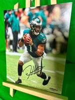 Jalen Hurts Hand Signed Philadelphia Eagles 8x10 Photo W/COA