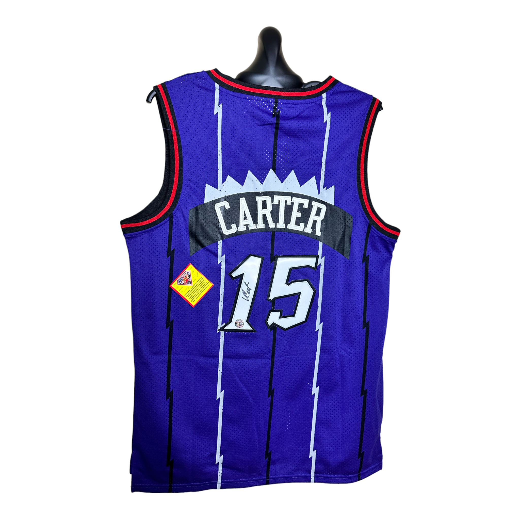 vince carter signed raptors jersey