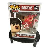 Sylvester Stallone Hand Signed "Rocky Balboa” Funko Pop # 1177 W/COA