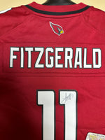 Larry Fitzgerald WR Arizona Cardinals Hand Signed Home On-Field NFL Jersey w/COA