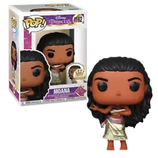 DISNEY MOANA WITH PINS GOLD FUNKO EXCLUSIVE POP # 1162