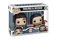 TANJIRO & NEZUKO EXC FUNKO POP! ANIMATION DEMON SLAYER ANIME 2 PACK