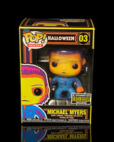 HALLOWEEN BLACK LIGHT MICHAEL MYERS LIMITED EE EXCLUSIVE POP # 03