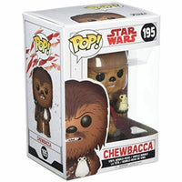 STAR WARS CHEWBACCA WITH PORG POP #195