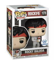 ROCKY 45 "ROCKY BALBOA WITH CHICKEN" FUNKO EXCLUSIVE POP # 1179