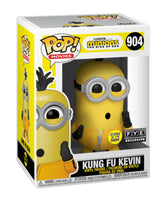 MINIONS THE RISE OF GRU "KUNG FU KEVIN" GLOW IN THE DARK-FYE EXCLUSIVE POP # 904