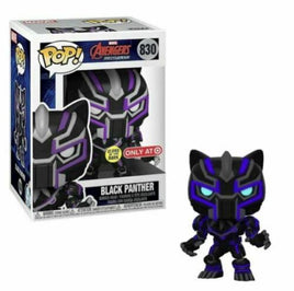 MARVEL AVENGERS MECHSTRIKE "BLACK PANTHER" - GLOW IN THE DSRK TARGET EXCLUSIVE POP # 830