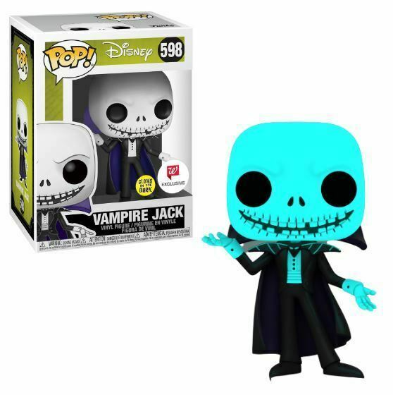 DISNEY VAMPIRE JACK GLOW IN THE DARK-WALGREEN EXCLUSIVE POP