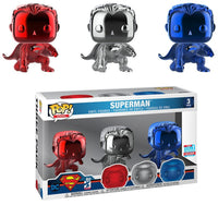 DC COMICS "SUPERMAN" 2018 FALL CONVENTION EXCLUSIVE L.E / 80TH ANNIVERSARY 3 PACK