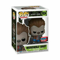 THE SIMPSONS TREEHOUSE OF HORROR "WEREWOLF BART" 2020 FALL CONV LIMIED EDITION POP # 1034